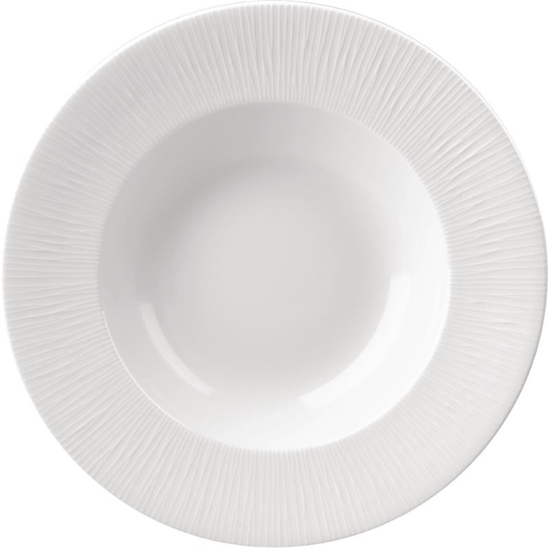 Grands bols &agrave; bord large Churchill Bamboo 279mm (Lot de 12) - Gastronoble - DK454