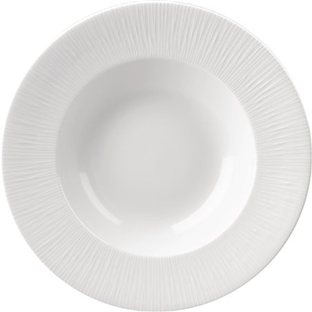 Grands bols &agrave; bord large Churchill Bamboo 279mm (Lot de 12) - Gastronoble - DK454