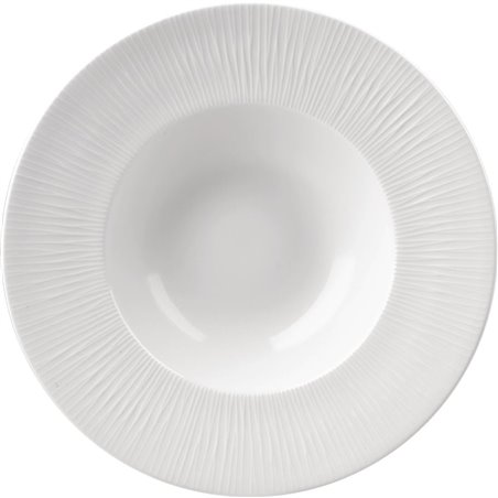 Bols moyens &agrave; bord large Churchill Bamboo 241mm (Lot de 12) - Gastronoble - DK455
