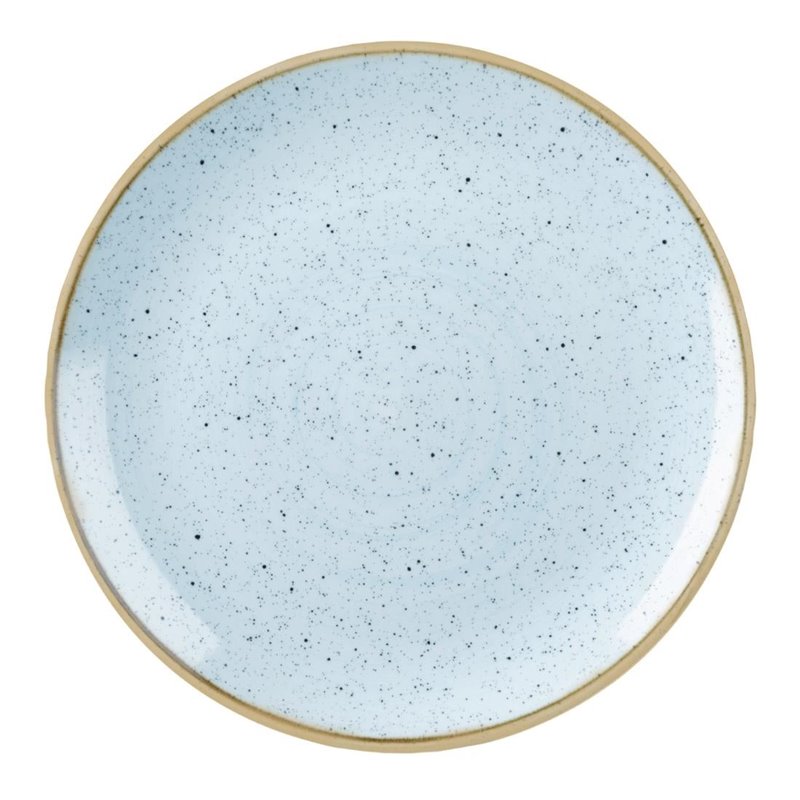 Assiettes rondes Churchill Stonecast Duck Egg Blue 165mm (Lot de 12) - Gastronoble - DK502