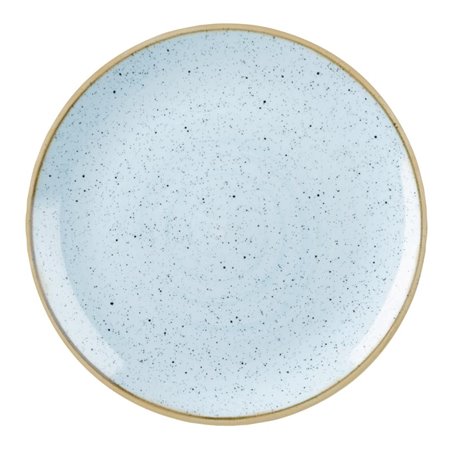 Assiettes rondes Churchill Stonecast Duck Egg Blue 165mm (Lot de 12) - Gastronoble - DK502