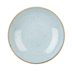 Assiettes coupes rondes Churchill Stonecast Duck Egg Blue 220mm (Lot de 12) - Gastronoble - DK504