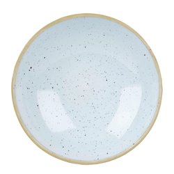 Assiettes coupes rondes Churchill Stonecast Duck Egg Blue 182mm (Lot de 12) - Gastronoble - DK505
