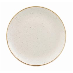 Assiettes rondes Churchill Stonecast Barley White 260mm (Lot de 12) - Gastronoble - DK518
