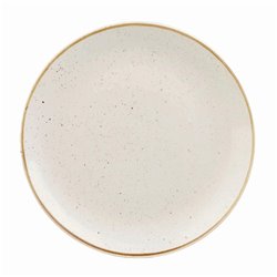 Assiettes rondes Churchill Stonecast Barley White 217mm (Lot de 12) - Gastronoble - DK519