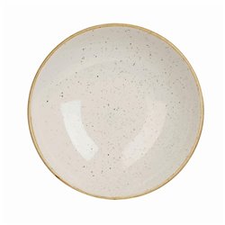 Assiettes coupes rondes Churchill Stonecast Barley White 184mm (Lot de 12) - Gastronoble - DK523