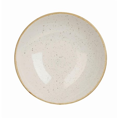 Assiettes coupes rondes Churchill Stonecast Barley White 184mm (Lot de 12) - Gastronoble - DK523