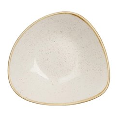 Bols triangulaires Churchill Stonecast Barley White 228mm (Lot de 12) - Gastronoble - DK525