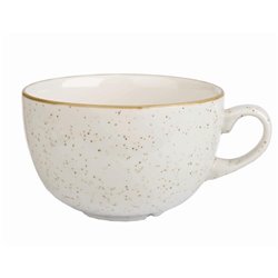Tasses &agrave; cappuccino Churchill Stonecast Barley White 236ml (Lot de 12) - Gastronoble - DK532