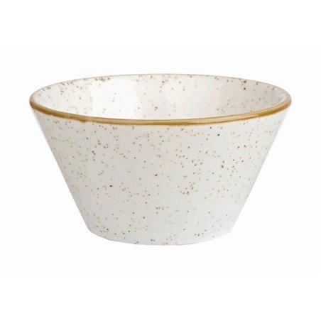 Pots &agrave; sauce Churchill Stonecast X Squared Barley White 88ml (Lot de 12) - Gastronoble - DK535