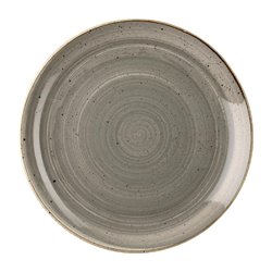 Assiettes rondes Churchill Stonecast Peppercorn Grey 165mm (Lot de 12) - Gastronoble - DK555