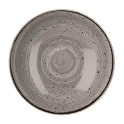 Assiettes coupes rondes Churchill Stonecast Peppercorn Grey 184mm (Lot de 12) - Gastronoble - DK557