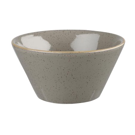 Bols &agrave; soupe Churchill Stonecast Peppercorn Grey 354ml (Lot de 12) - Gastronoble - DK564