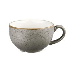 Tasses &agrave; cappuccino Churchill Stonecast Peppercorn Grey 236ml (Lot de 12) - Gastronoble - DK566