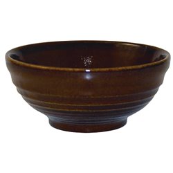 Bols &agrave; soupe Churchill Bit on the Side Brown 120mm (Lot de 12) - Gastronoble - DL410