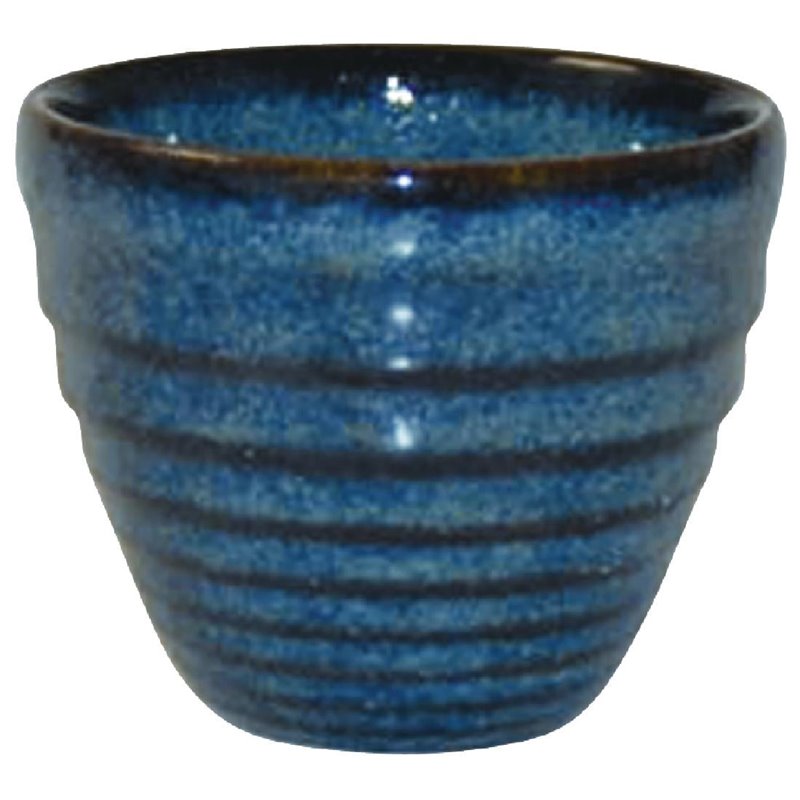 Pots &agrave; sauce Churchill Bit on the Side Blue 114ml (Lot de 12) - Gastronoble - DL418