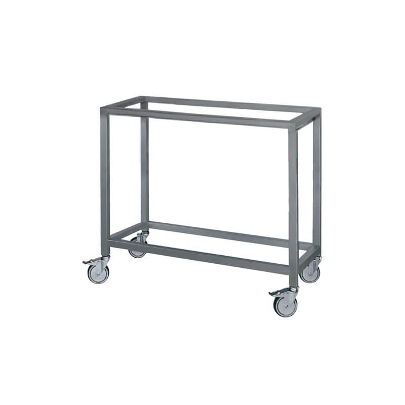 Open stand op wielen voor rotisseries