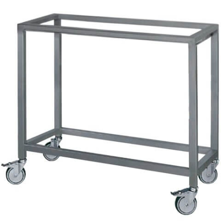 Open stand op wielen voor rotisseries