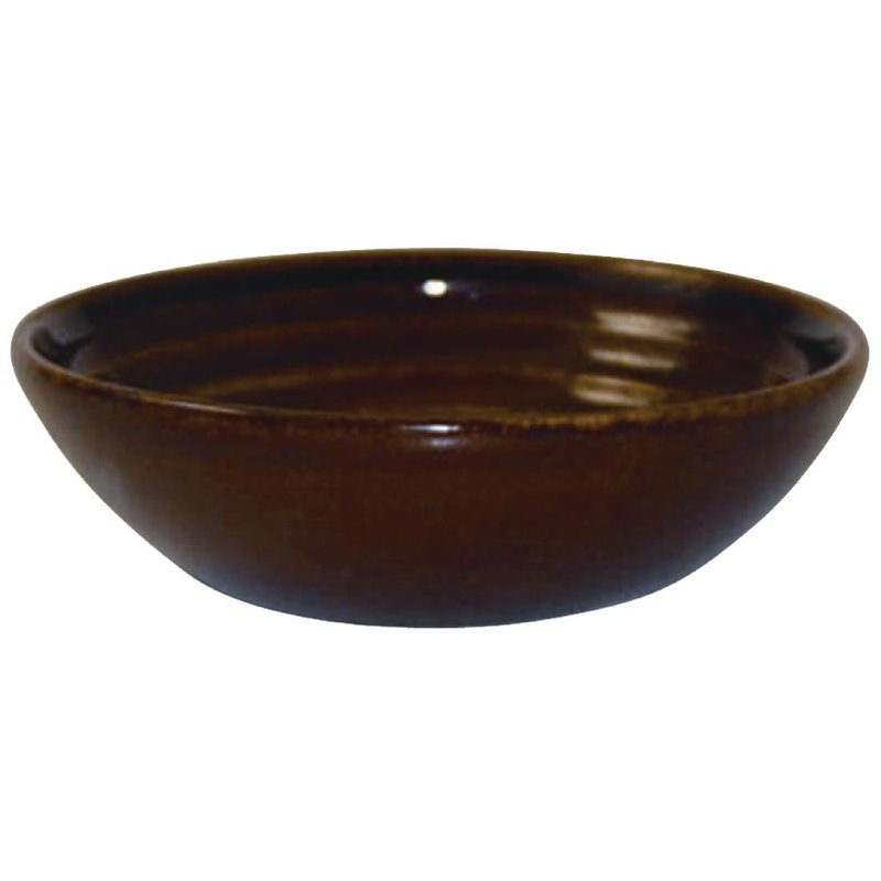Pots &agrave; sauce Churchill Bit on the Side Brown 113mm (Lot de 12) - Gastronoble - DL422