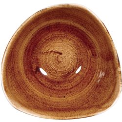 Bols triangulaires Churchill Stonecast Patina Vintage Copper 153mm (Lot de 12) - Gastronoble - DR667