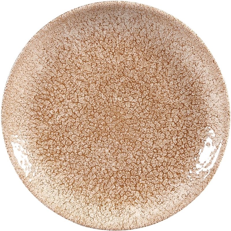 Assiettes rondes Churchill Studio Prints Raku Garnet Orange 165mm (Lot de 12) - Gastronoble - DR703