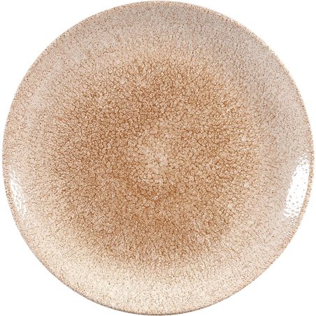 Assiettes coupes rondes Churchill Studio Prints Raku Garnet Orange 248mm (Lot de 12) - Gastronoble - DR704