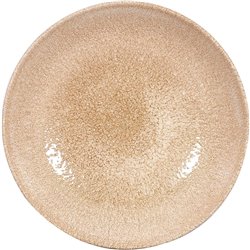 Assiettes coupe ronde Churchill Studio Prints Raku Garnet Orange 182mm (Lot de 12) - Gastronoble - DR705
