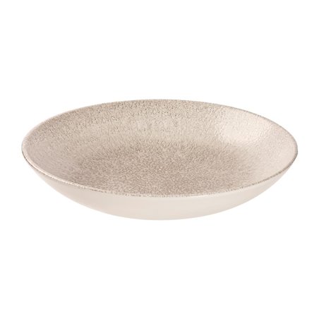 Assiettes coupes rondes Churchill Studio Prints Raku Agate Grey 248mm (Lot de 12) - Gastronoble - DS564