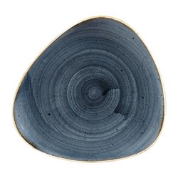 Assiettes triangulaires Churchill Stonecast Blueberry 192mm (Lot de 12) - Gastronoble - DW364