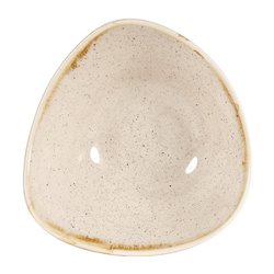 Bols triangulaires Churchill Stonecast Nutmeg Cream 185mm (Lot de 12) - Gastronoble - DW370