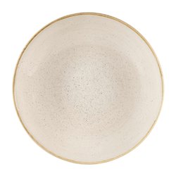 Assiettes coupes rondes Churchill Stonecast Nutmeg Cream 310mm (Lot de 6) - Gastronoble - DW374