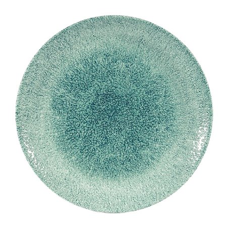 Assiettes rondes Churchill Studio Prints Raku Jade Green 260mm (Lot de 12) - Gastronoble - DW400