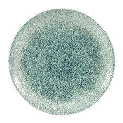 Assiettes coupe ronde Churchill Studio Prints Raku Jade Green 182mm (Lot de 12) - Gastronoble - DW404