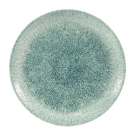 Assiettes coupe ronde Churchill Studio Prints Raku Jade Green 182mm (Lot de 12) - Gastronoble - DW404