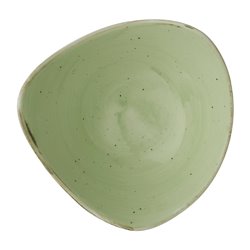 Bols triangulaires Churhill Stonecast Sage Green 185mm (Lot de 12) - Gastronoble - DX014
