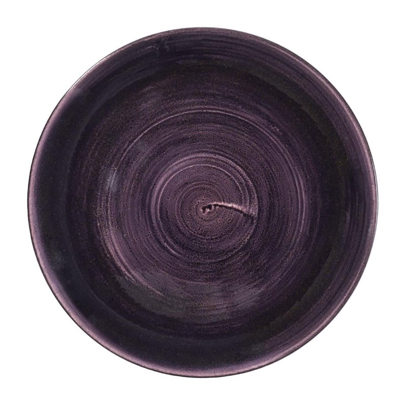 Assiettes rondes Churchill Stonecast Patina Purple 288mm (Lot de 12) - Gastronoble - DX058