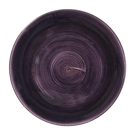 Assiettes rondes Churchill Stonecast Patina Purple 288mm (Lot de 12) - Gastronoble - DX058