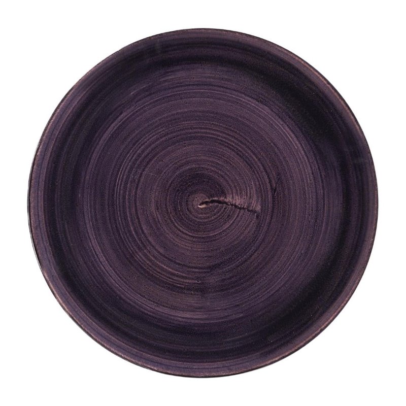 Assiettes rondes Churchill Stonecast Patina Purple 260mm (Lot de 12) - Gastronoble - DX059