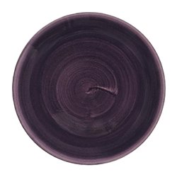 Assiettes rondes Churchill Stonecast Patina Purple 217mm (Lot de 12) - Gastronoble - DX060