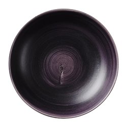 Assiettes coupes rondes Churchill Stonecast Patina Purple 248mm (Lot de 12) - Gastronoble - DX062