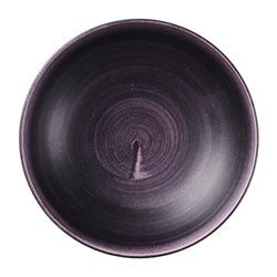 Assiettes coupes rondes Churchill Stonecast Patina Purple 182mm (Lot de 12) - Gastronoble - DX063