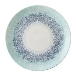 Assiettes rondes Churchill Studio Prints Fusion Blue 217mm (Lot de 12) - Gastronoble - DX075