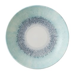 Assiettes coupe ronde Churchill Studio Prints Fusion Blue 248mm (Lot de 12) - Gastronoble - DX076
