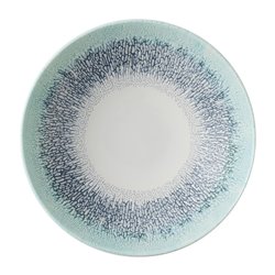 Assiettes coupes rondes Churchill Studio Prints Fusion Blue 182mm (Lot de 12) - Gastronoble - DX077