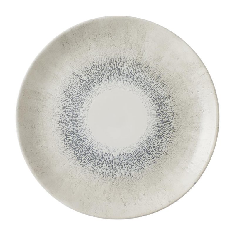 Assiettes rondes Churchill Studio Prints Fusion Grey 288mm (Lot de 12) - Gastronoble - DX078