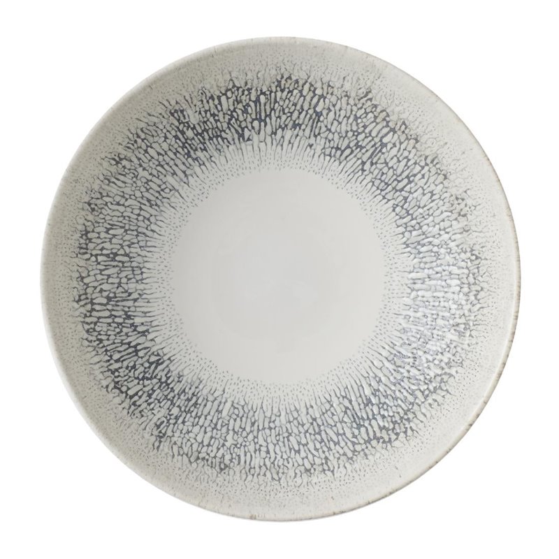 Assiettes coupes rondes Churchill Studio Prints Fusion Grey 182mm (Lot de 12) - Gastronoble - DX082