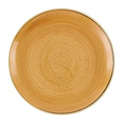 Assiettes avec rebord Churchill Stonecast Tangerine 288mm (Lot de 12) - Gastronoble - DX772