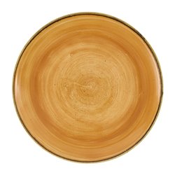Assiettes avec rebord Churchill Stonecast Tangerine 260mm (Lot de 12) - Gastronoble - DX773