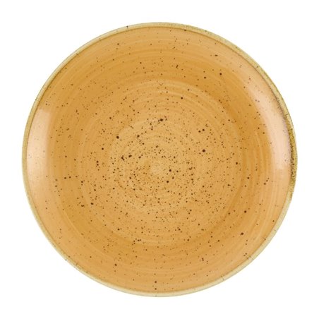 Assiettes avec rebord Churchill Stonecast Tangerine 165mm (Lot de 12) - Gastronoble - DX775