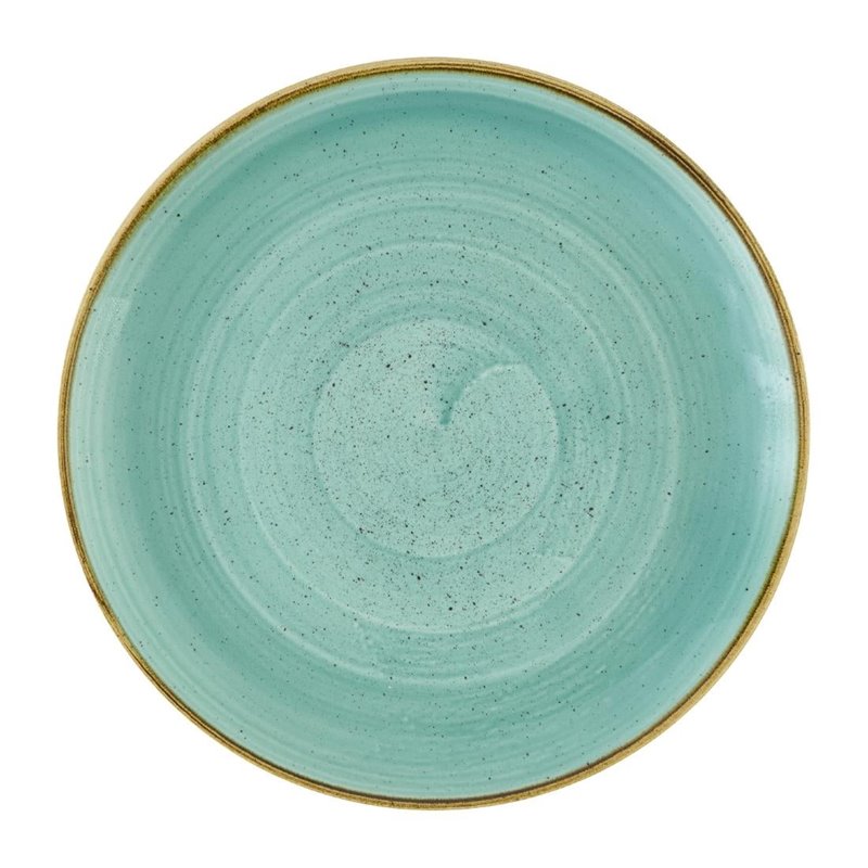 Assiettes rondes Churchill Stonecast Mint 288mm (Lot de 12) - Gastronoble - DX783